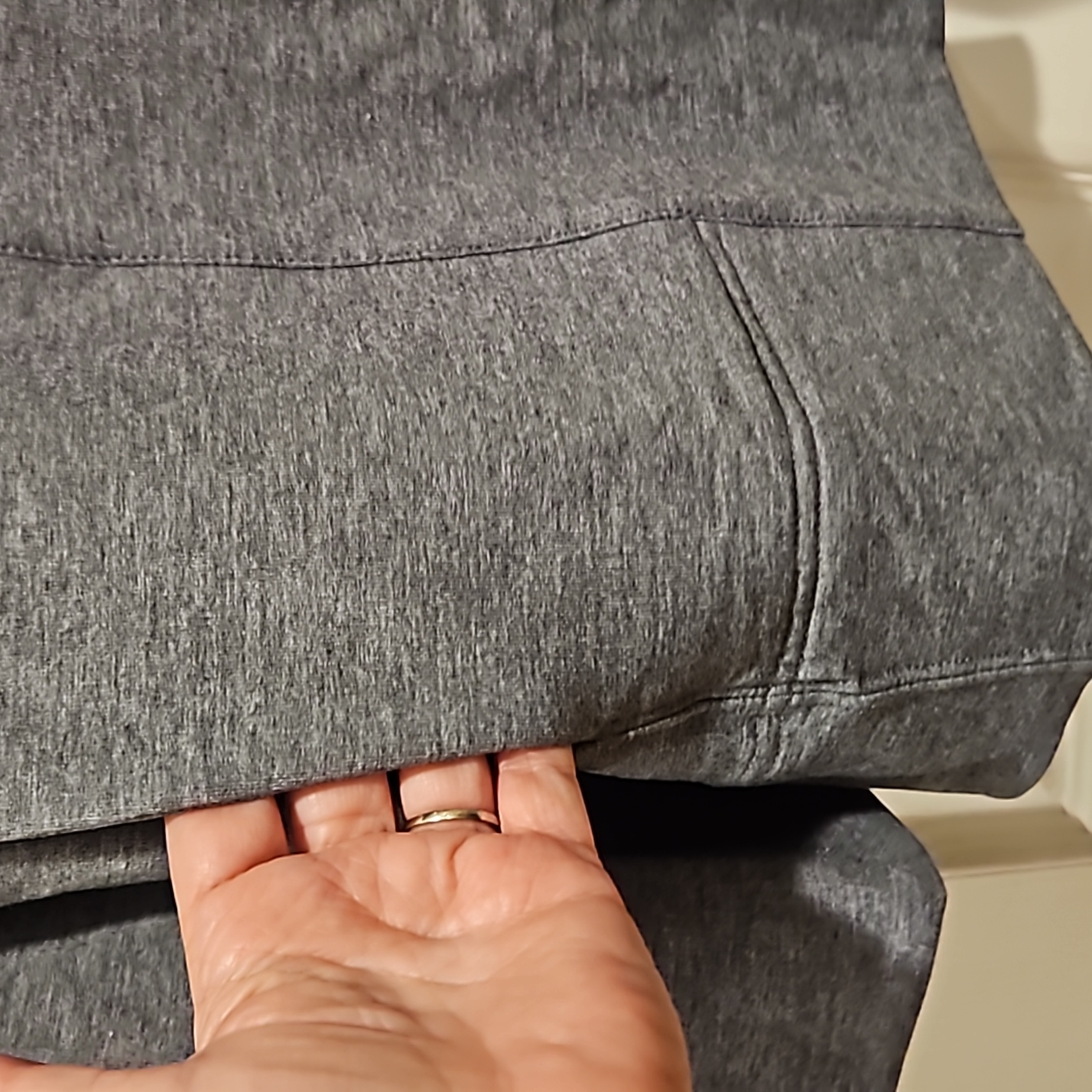 Ministry Of Supply Fusion Terry Wool Heathered Gray, Nwt,L — image 5 of 8